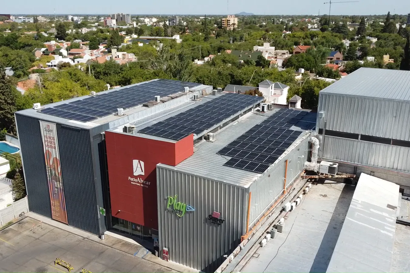 PSFV On Grid 114KWp PATIO ALVEAR SHOPPING - 1